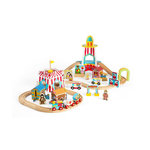BIGJIGS Ensemble de train Juste Amusan - Fun Fair