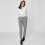 Voir la diapositive 3 : INEXTENSO Pantalon gris femme