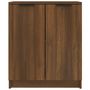 Voir la diapositive 3 : VIDAXL Meuble a chaussures Chene marron 59x35x70 cm Bois d'ingenierie
