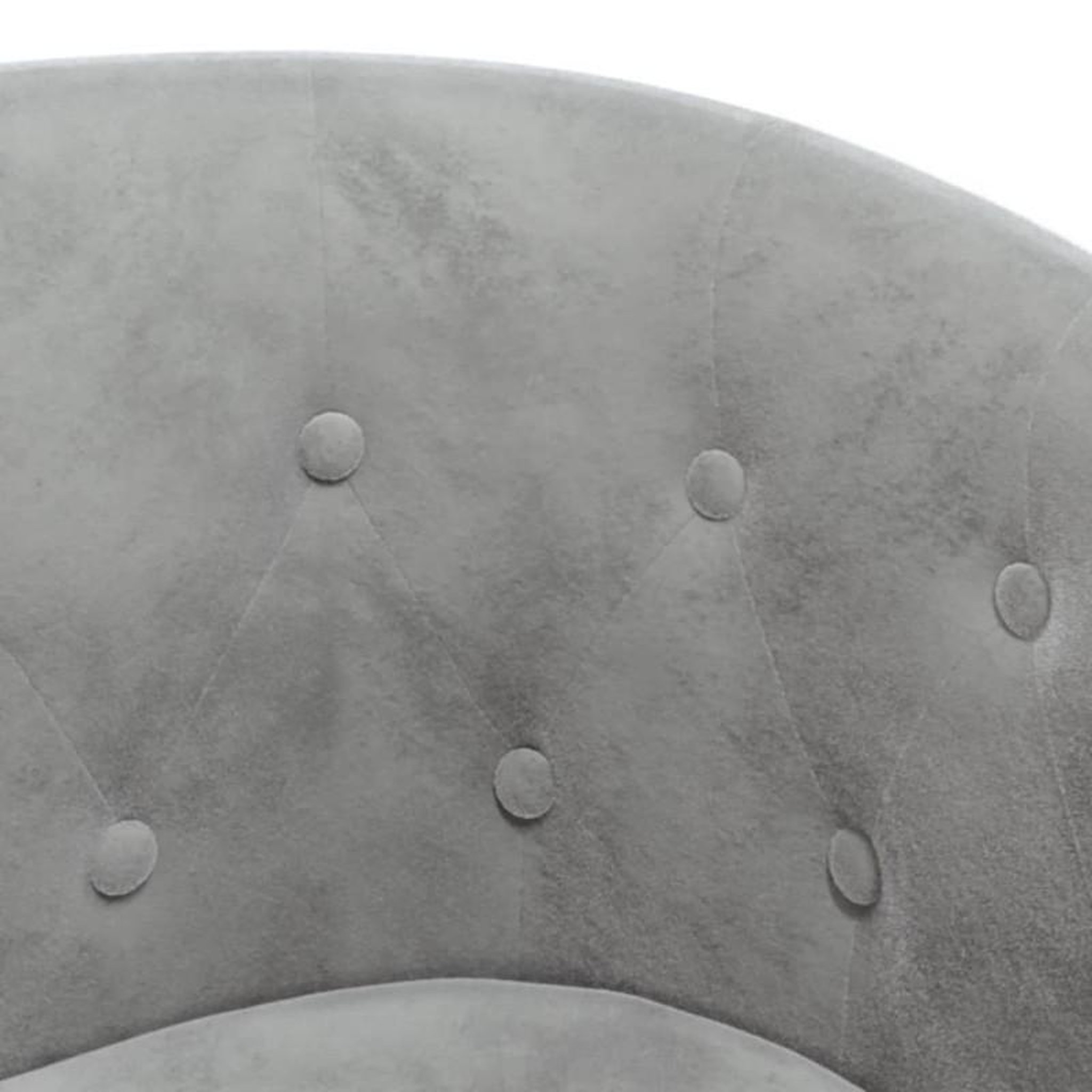 Voir la diapositive 6 : VIDAXL Fauteuil avec repose pied gris clair velours