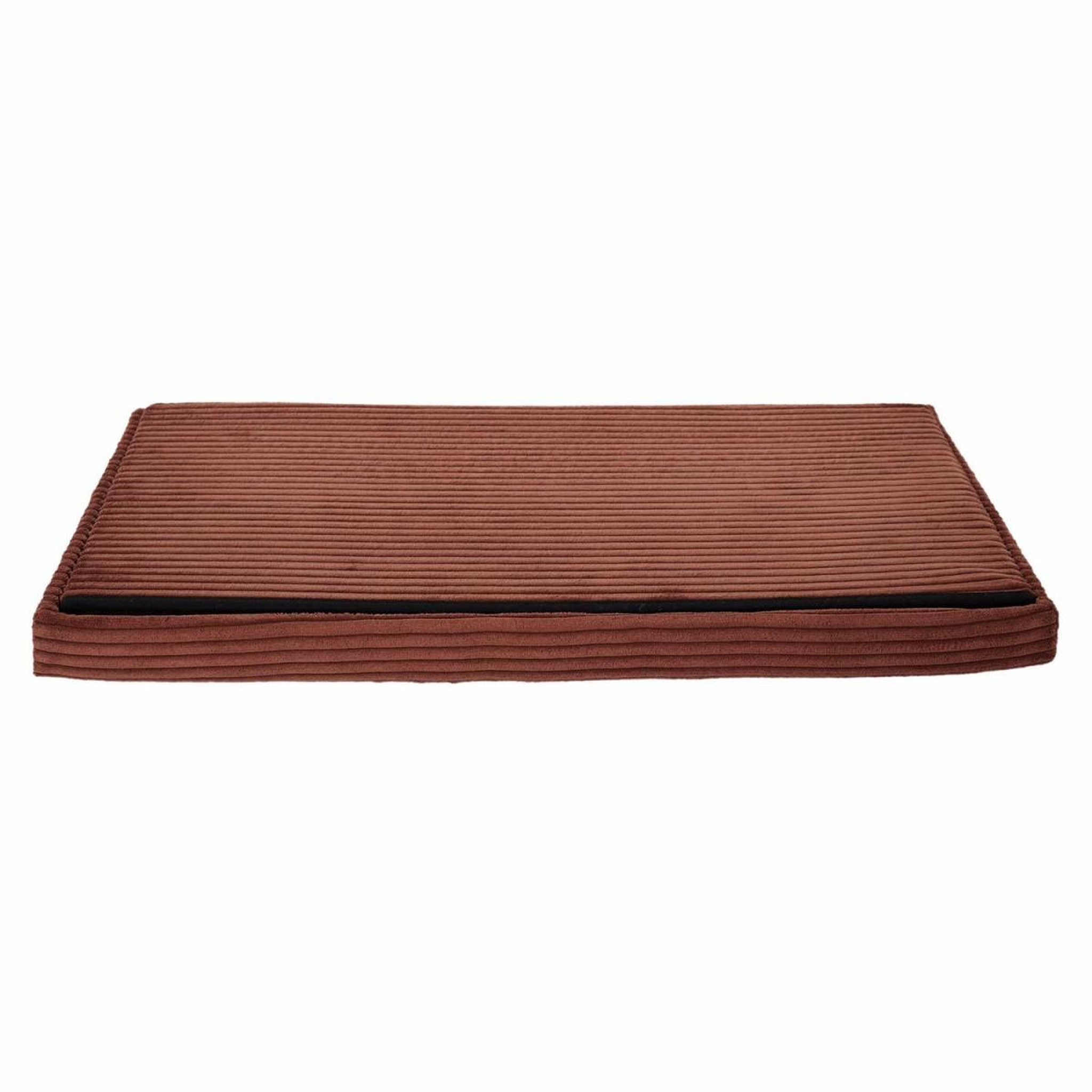 Voir la diapositive 3 : The Home Deco Factory Banc coffre pliable côtelé  scott  76cm terracotta