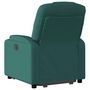 Voir la diapositive 5 : VIDAXL Fauteuil inclinable electrique vert fonce tissu