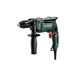METABO SAS Perceuse à percussion SBE 650 - 650W - Mandrin autoserrant, coffret