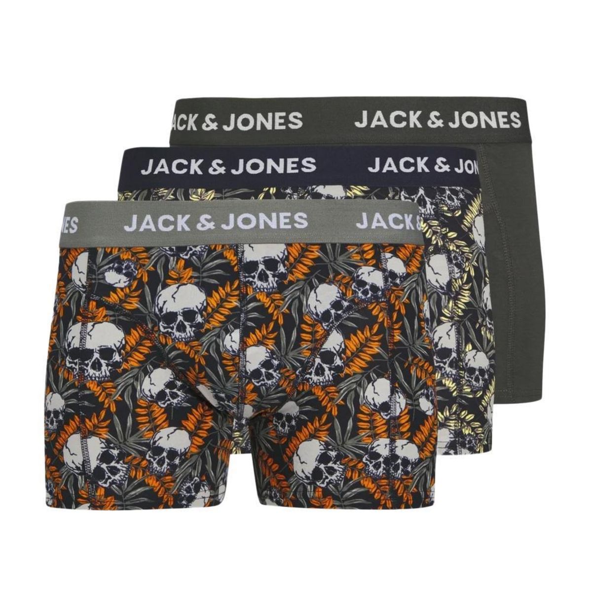 Jack & Jones X3 Boxers  Garçon Jack & Jones Jonah Skulls