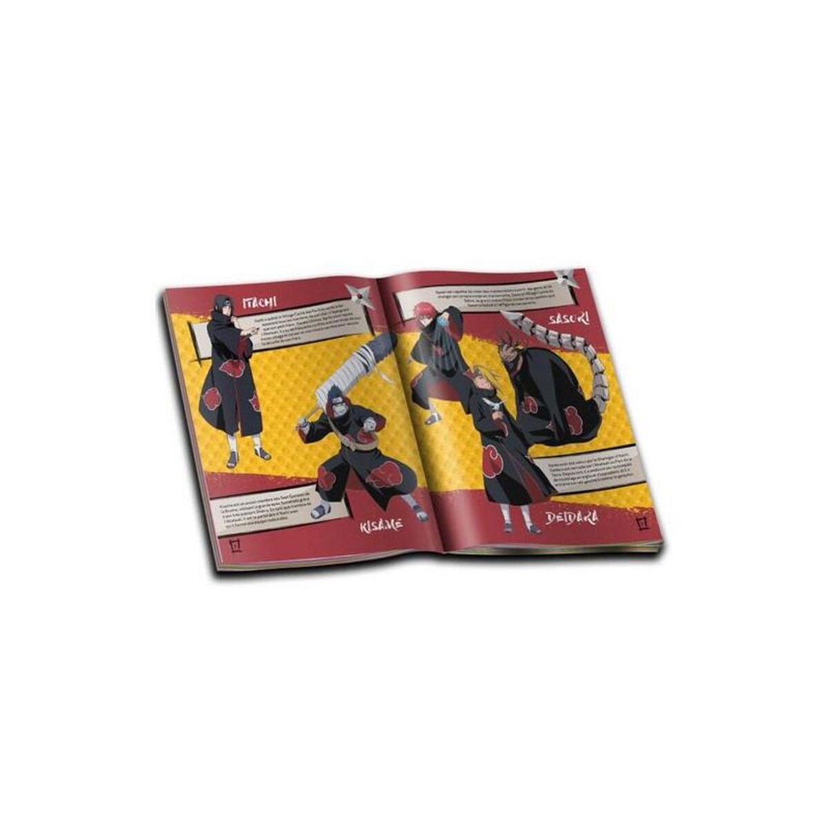 Panini Pack 1 classeur avec 3 pochettes de 8 Cartes à collectionner Panini Naruto Shippuden TC 2