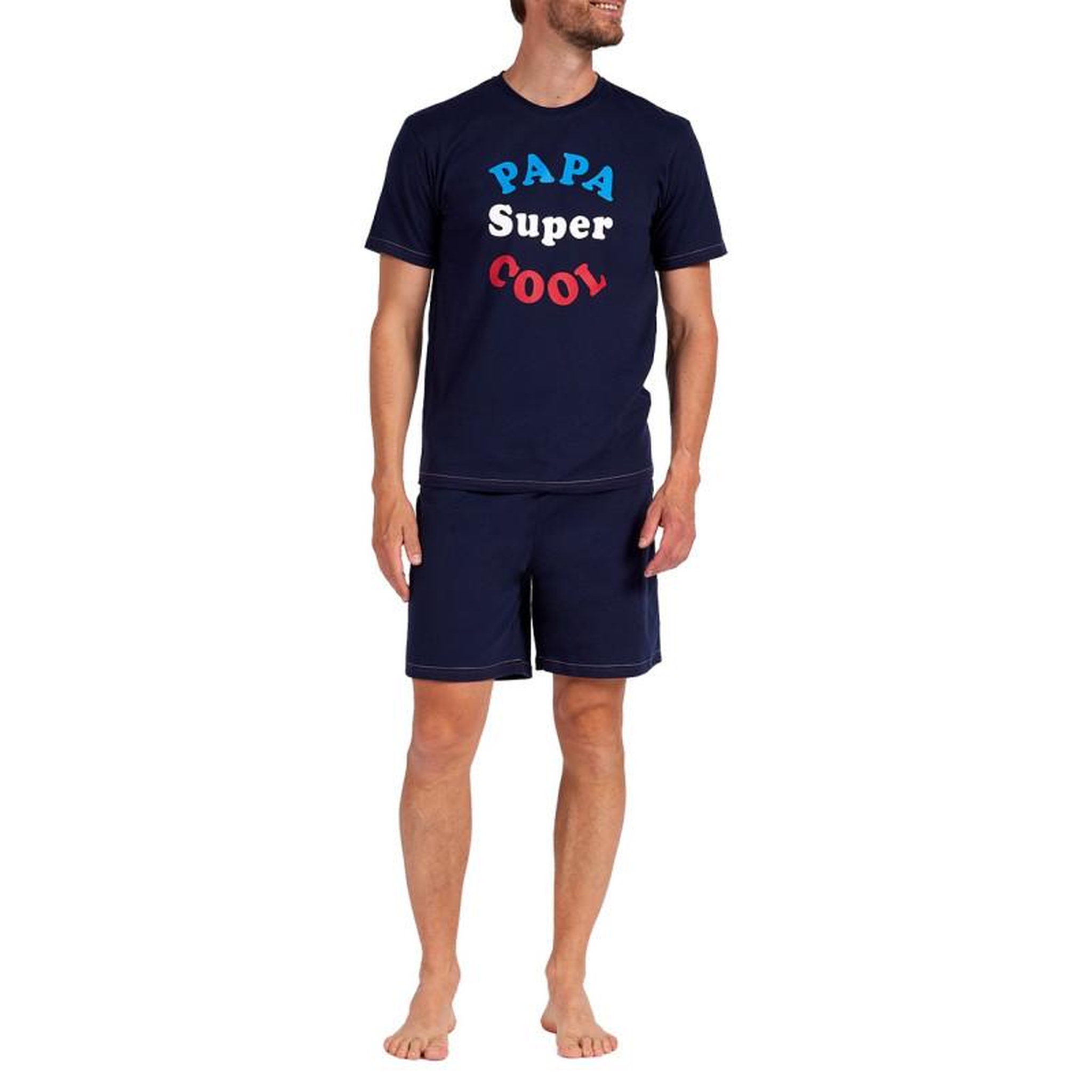 Voir la diapositive 2 : OZABI Pyjama Court COTON