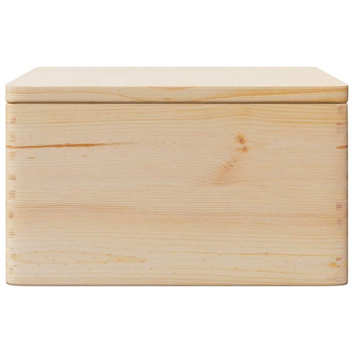 VIDAXL Boîte en bois avec couvercle 40x30x23 cm bois de pin massif
