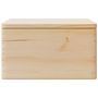 Voir la diapositive 4 : VIDAXL Boîte en bois avec couvercle 40x30x23 cm bois de pin massif