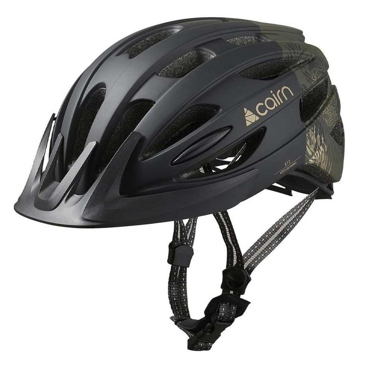 CAIRN Casque de Vélo Noir/ Femme Cairn Fusion