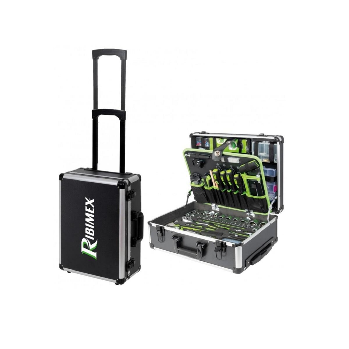 Ribimex Valise séduction sur roues 356 pièces - PRKOUT356VAR