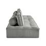 Voir la diapositive 3 : LISA DESIGN Marisol - canapé modulable droit 3 places - velours texturé