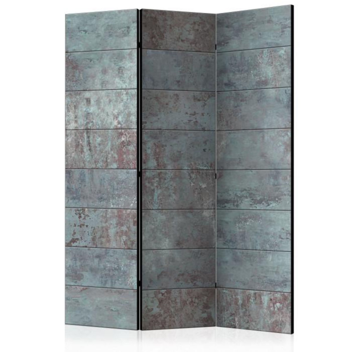 Paris Prix Paravent 3 Volets  Turquoise Concrete  135x172cm