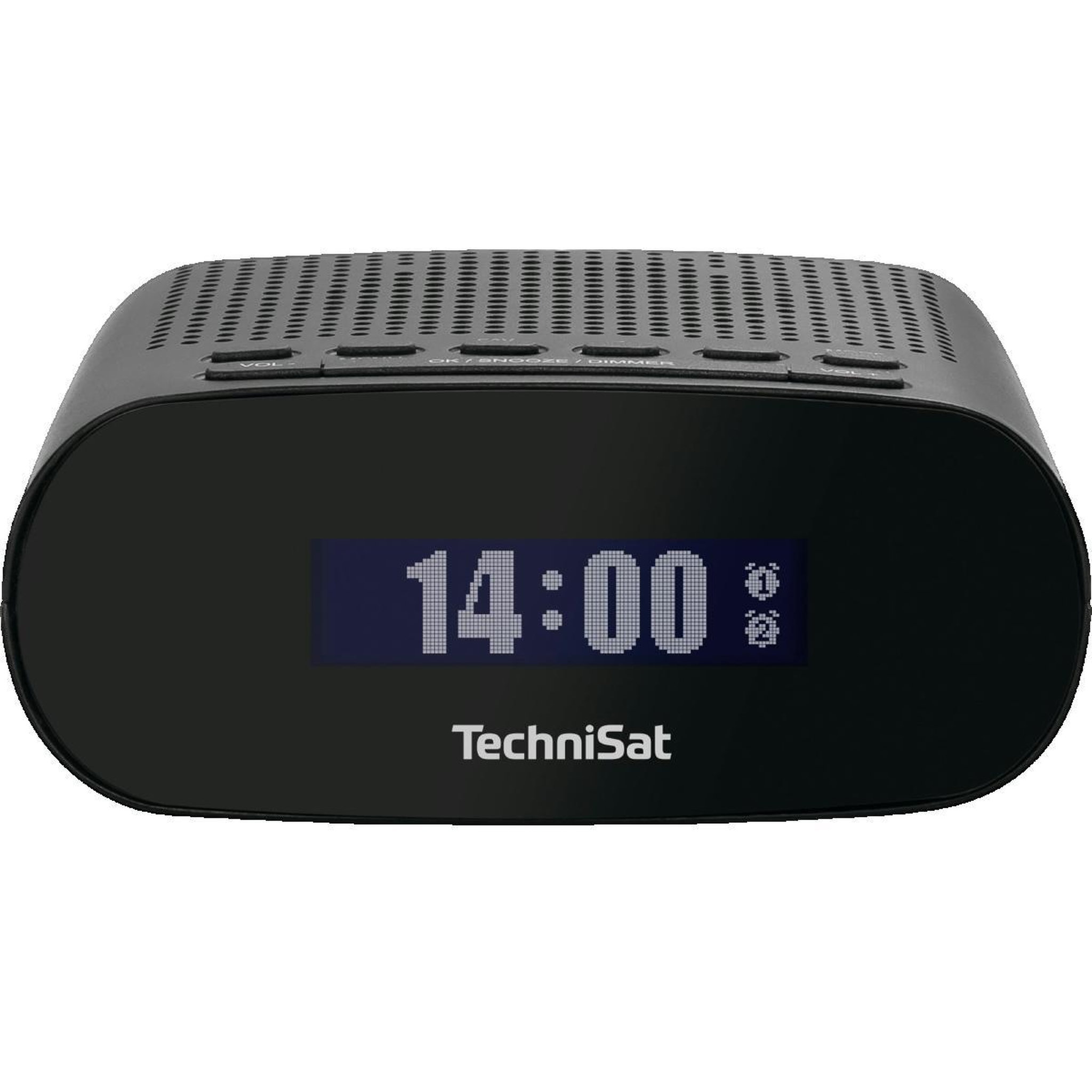Voir la diapositive 2 : TECHNO Radio-réveil Technisat TECHNIRADIO 50 Noir avec écran LCD