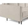 Voir la diapositive 4 : BEST MOBILIER Charlie - canapé d'angle réversible 4 places - convertible avec coffre - en tissu