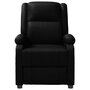 Voir la diapositive 3 : VIDAXL Fauteuil de massage Noir Similicuir