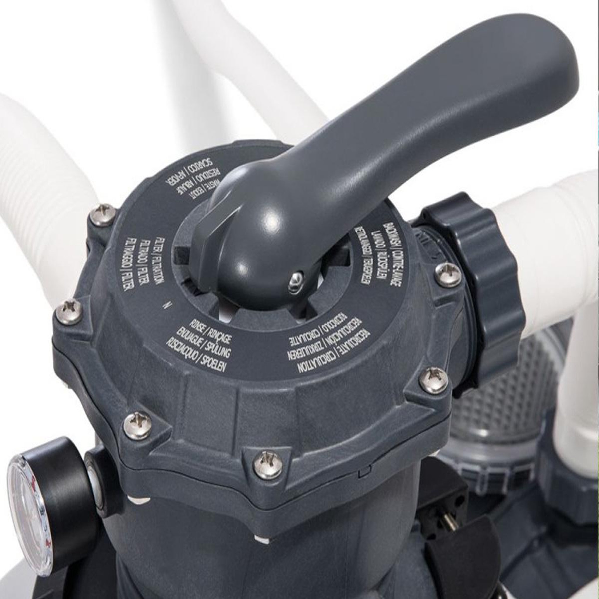 Voir la diapositive 2 : INTEX Groupe de filtration à sable SX3200 10 m³/h pour piscine jusqu'à 65 m³ - Intex