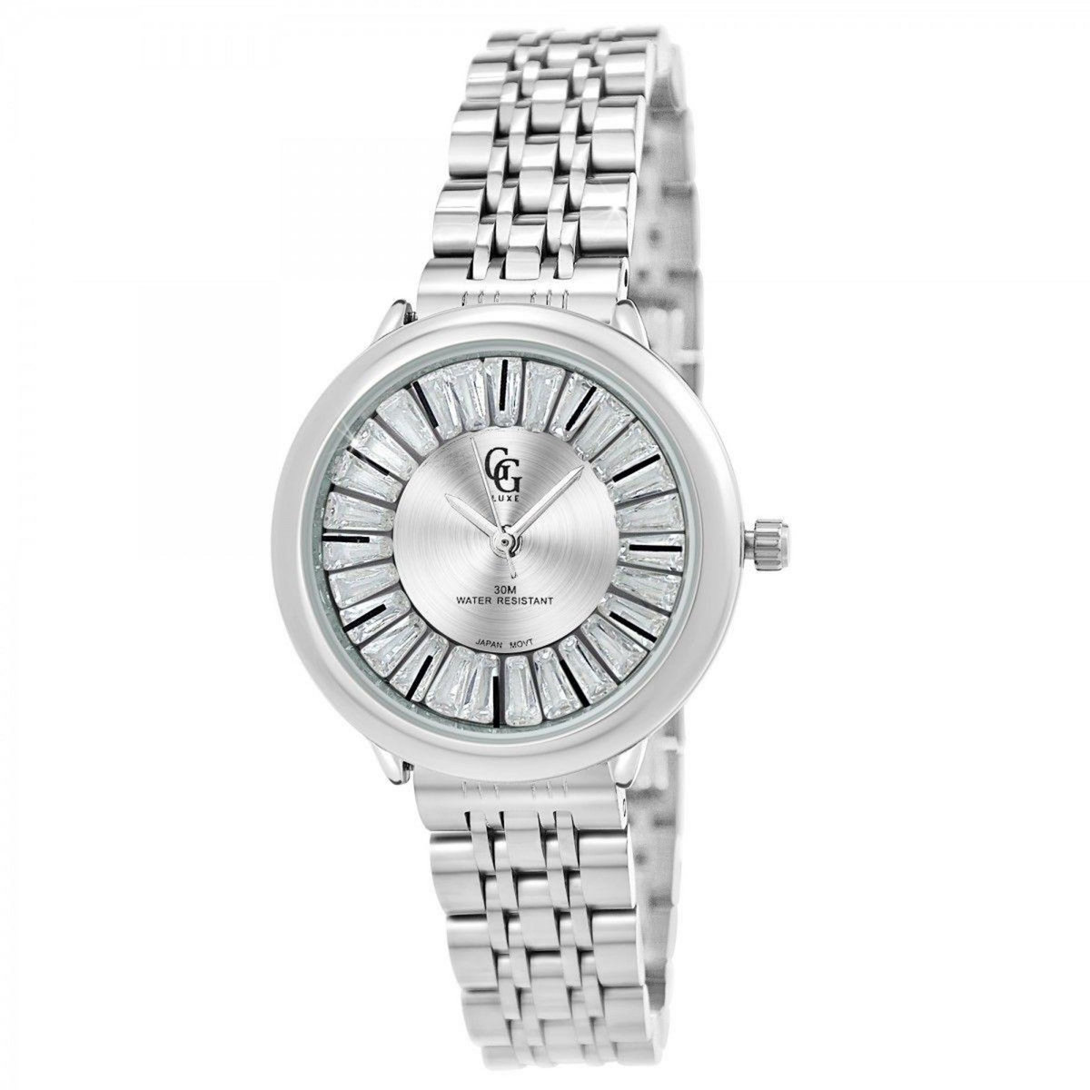 SC CRYSTAL Montre Amanda élégante ornée de Cristaux scintillants par SC Crystal