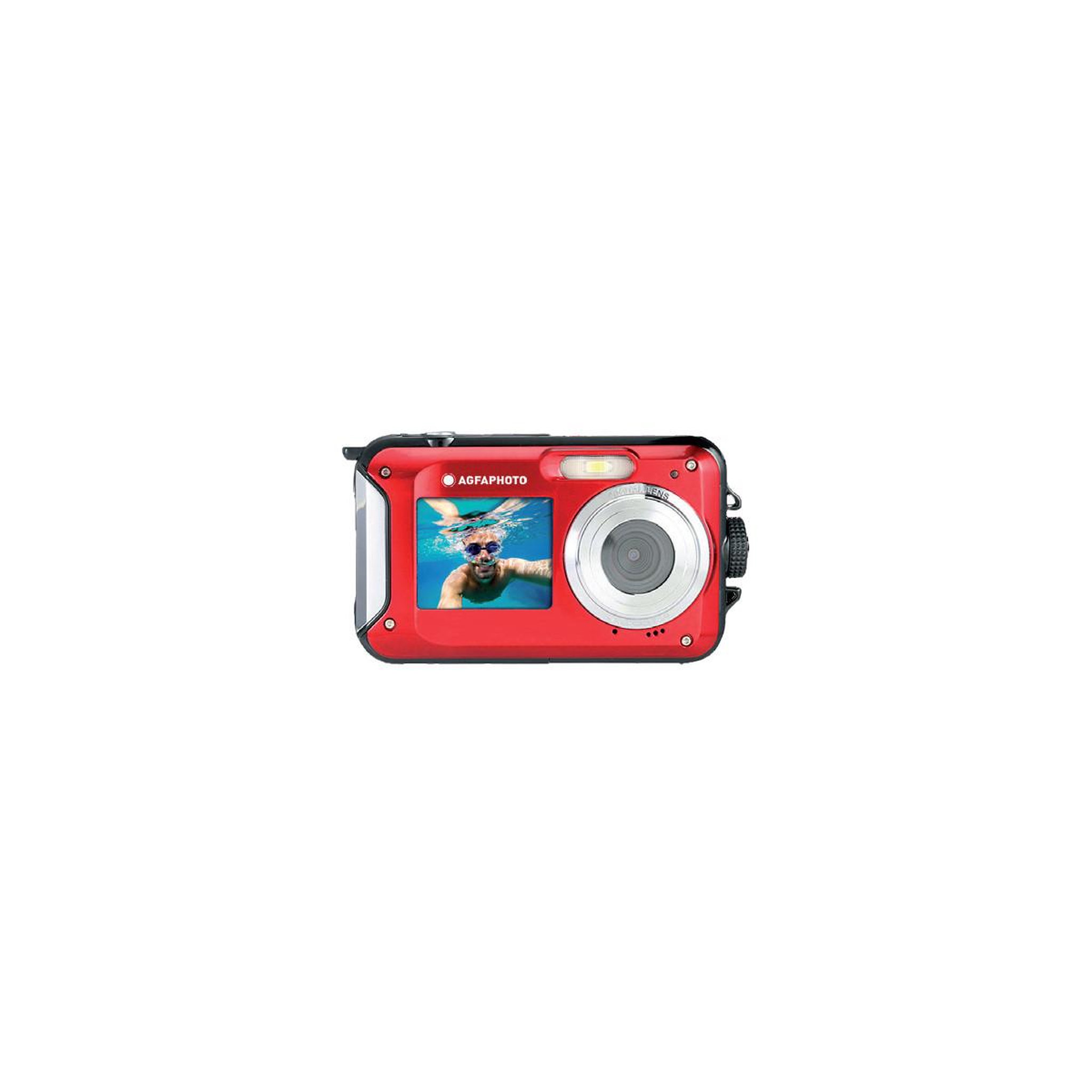Voir la diapositive 2 : AGFA PHOTO Appareil photo compact Agfaphoto Realishot WP8000 Rouge