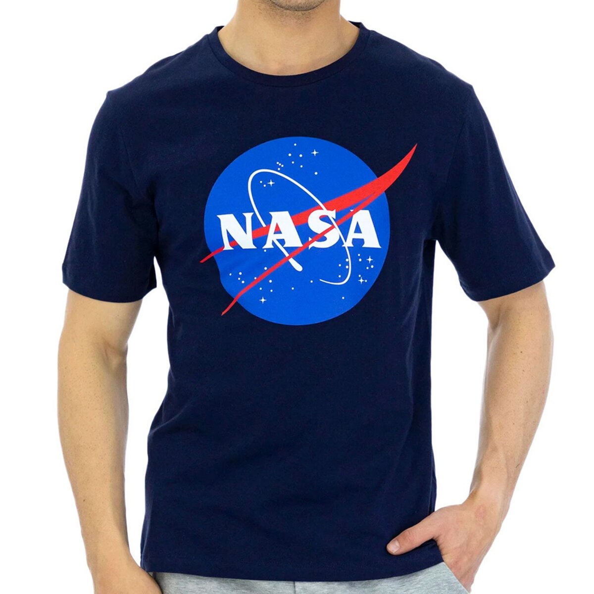 NASA T-shirt Bleu Homme Nasa 08T