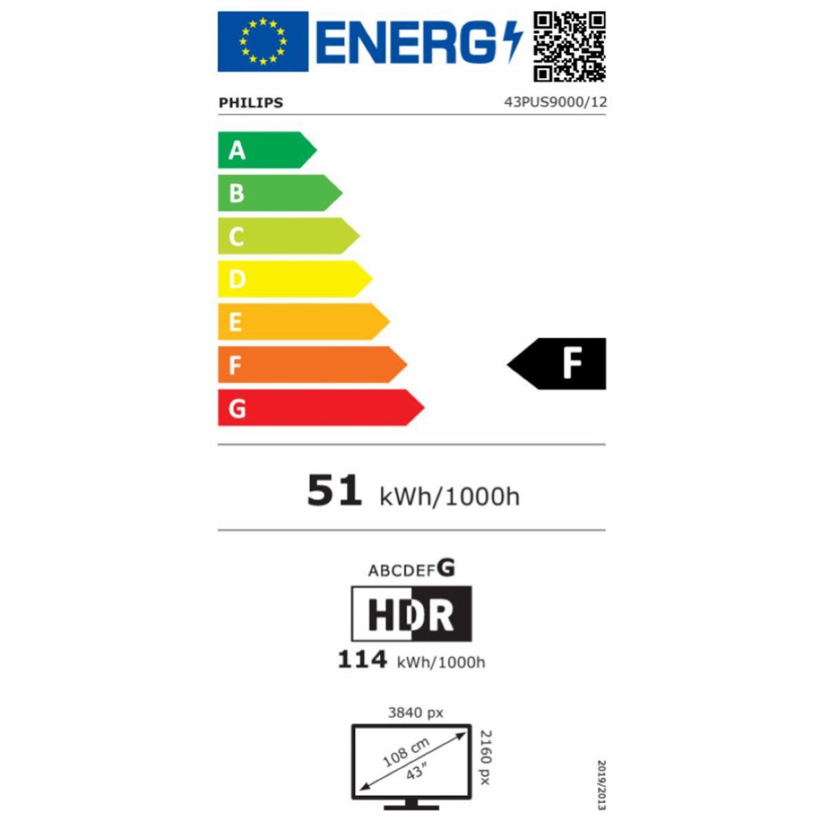 Philips TV QLED 43PUS9000 (108cm)