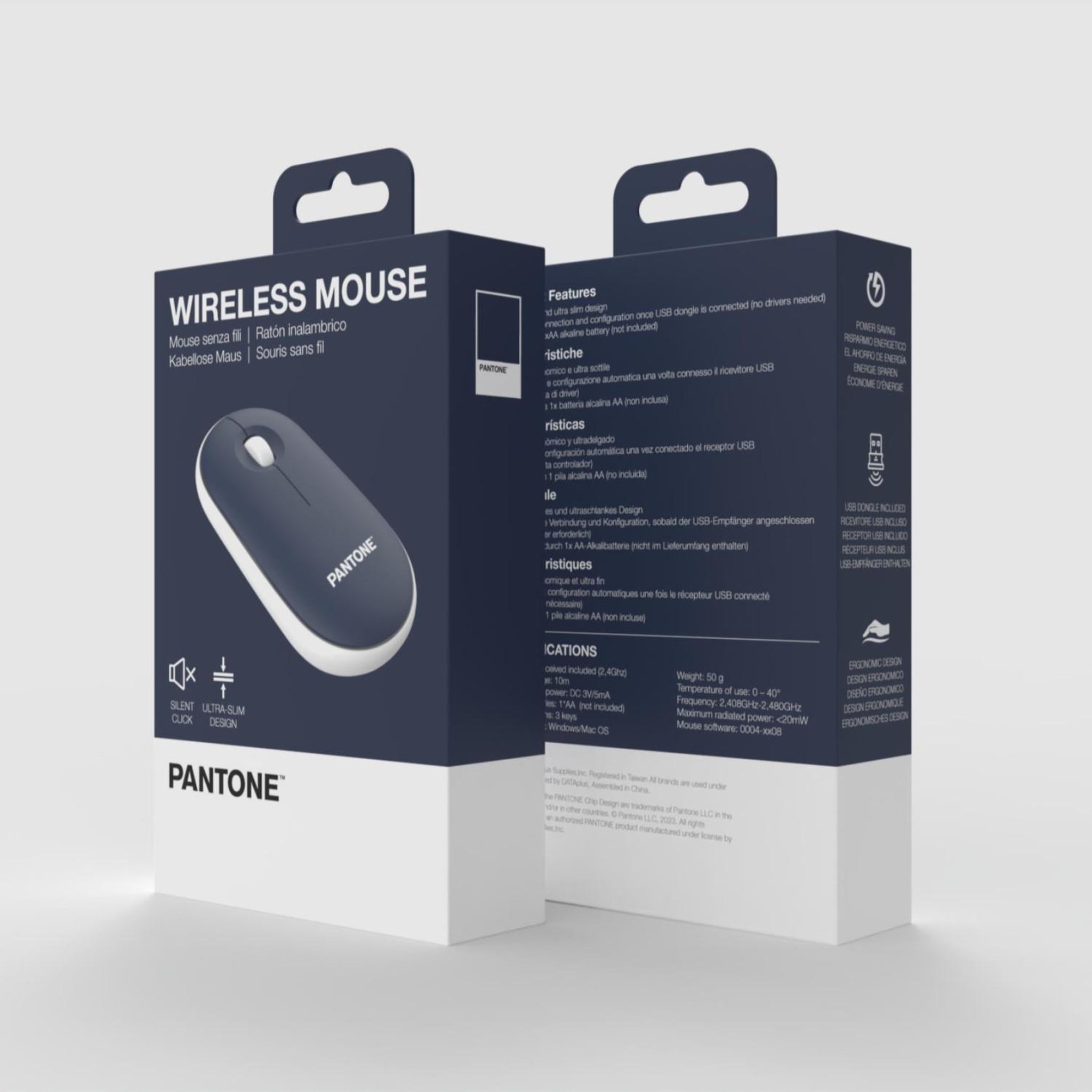 Voir la diapositive 3 : CELLY Celly PT-MS001N1 souris Droitier 1200 DPI