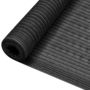 Voir la diapositive 1 : VIDAXL Filet brise-vue Anthracite 1,5x50 m PEHD 75 g/m^2
