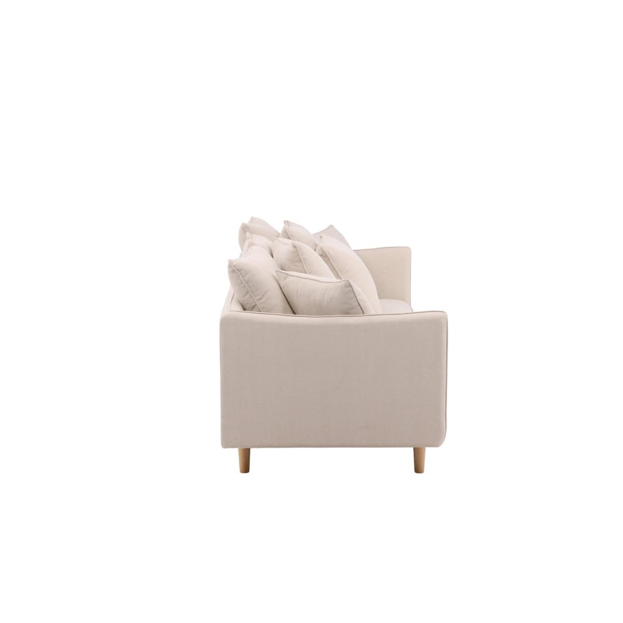 Voir la diapositive 4 : Paris Prix Canapé droit 3 places  segelskaren  240cm beige