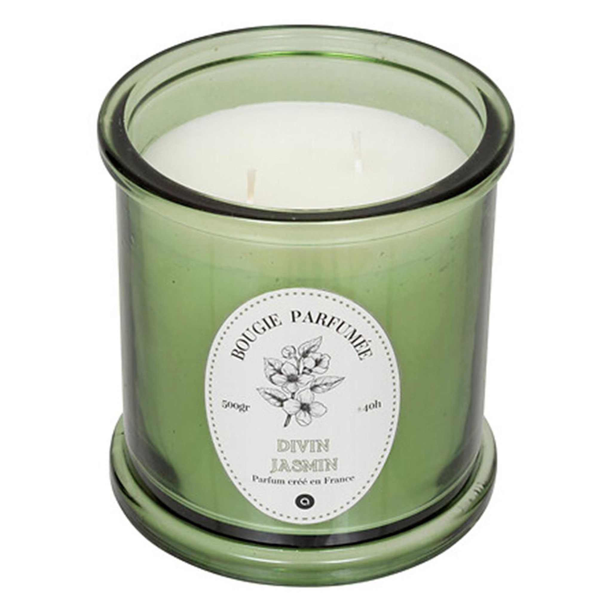 Voir la diapositive 2 : ATMOSPHERA Bougie parfumée  hapo  500g divin jasmin