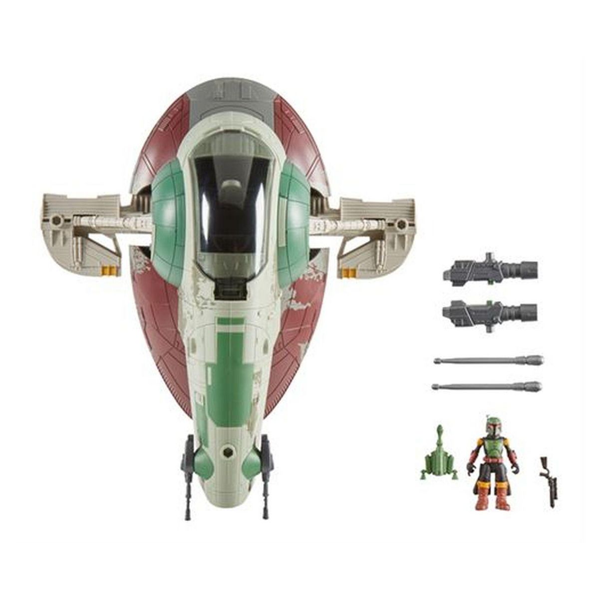 HASBRO Mission Fleet Boba Fett avec son vaisseau Firespray Star Wars