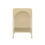 Voir la diapositive 5 : SWEEEK Lot de 2 tables de chevet. tables d'appoint en acier style industriel. beige. L 35 x l 35 x H 52cm