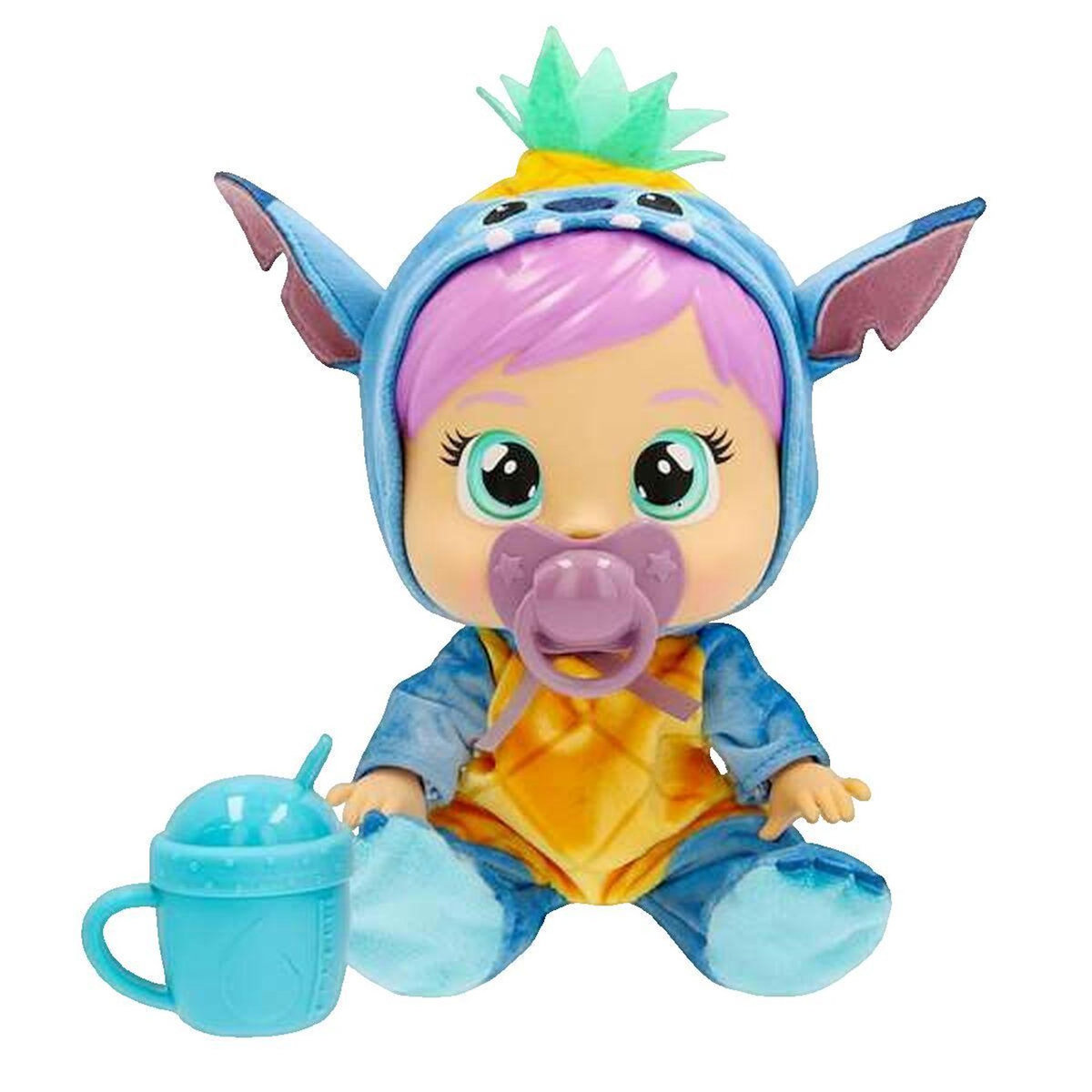 CRY BABIES Peluche interactive Cry Babies avec larmes et accessoires