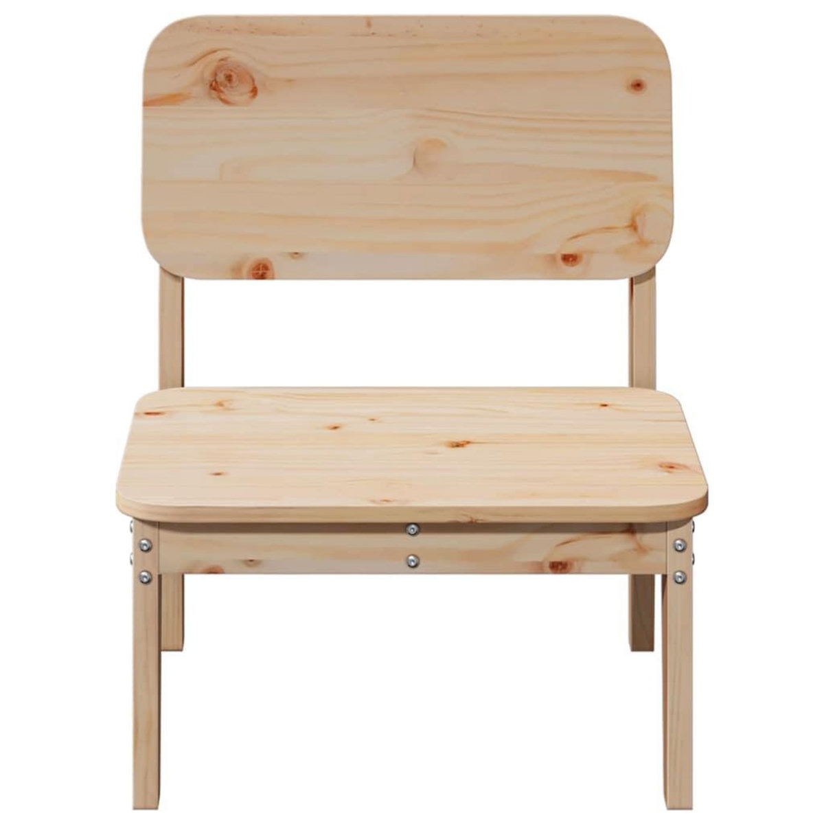 VIDAXL Chaise de jardin 60x52,5x72 cm bois de pin massif