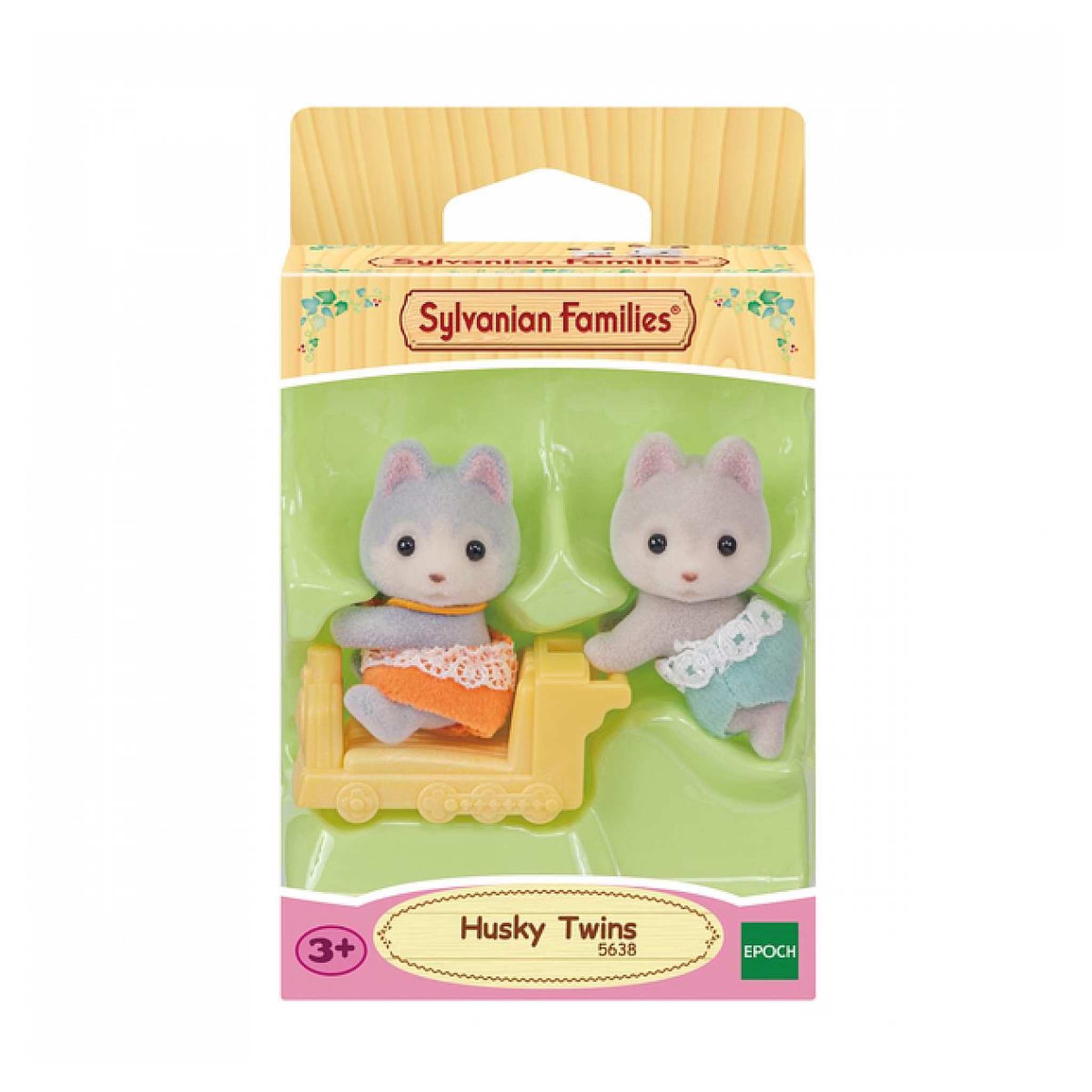 Voir la diapositive 1 : Sylvanian Families 5638  Les jumeaux husky