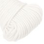 Voir la diapositive 4 : VIDAXL Corde de bateau Blanc complet 5 mm 50 m Polypropylene