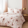 Voir la diapositive 1 : Home collection Parure housse de couette 100 % percale de coton 80 fils Rosavela