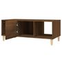 Voir la diapositive 4 : VIDAXL Table basse chene marron 102x50x40 cm bois d'ingenierie