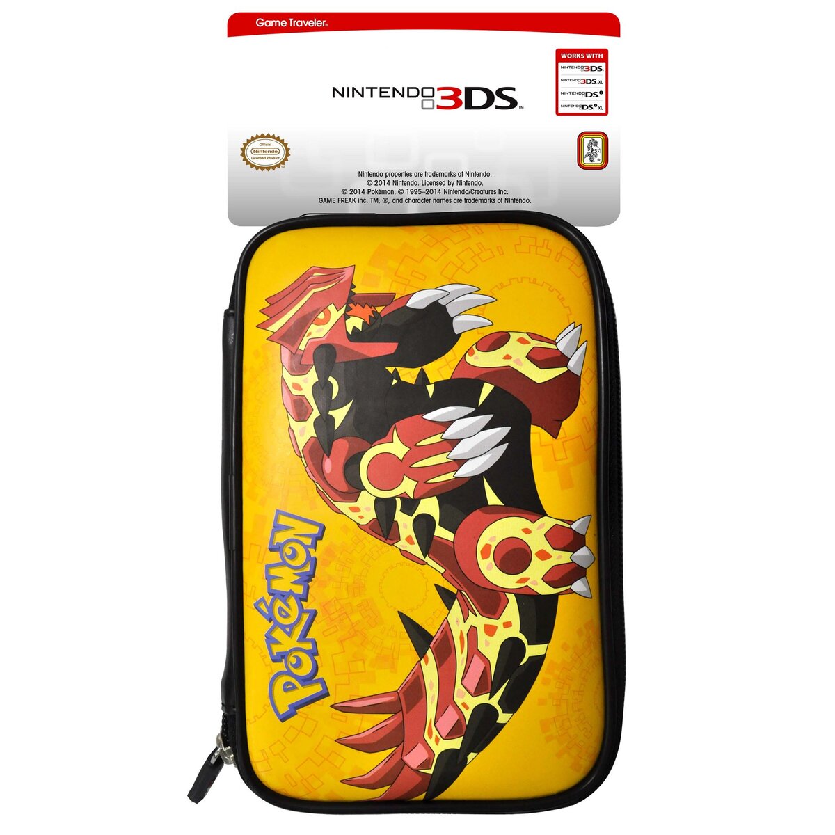 Sacoche Officielle de transport Pokémon pour Nintendo 3DS XL