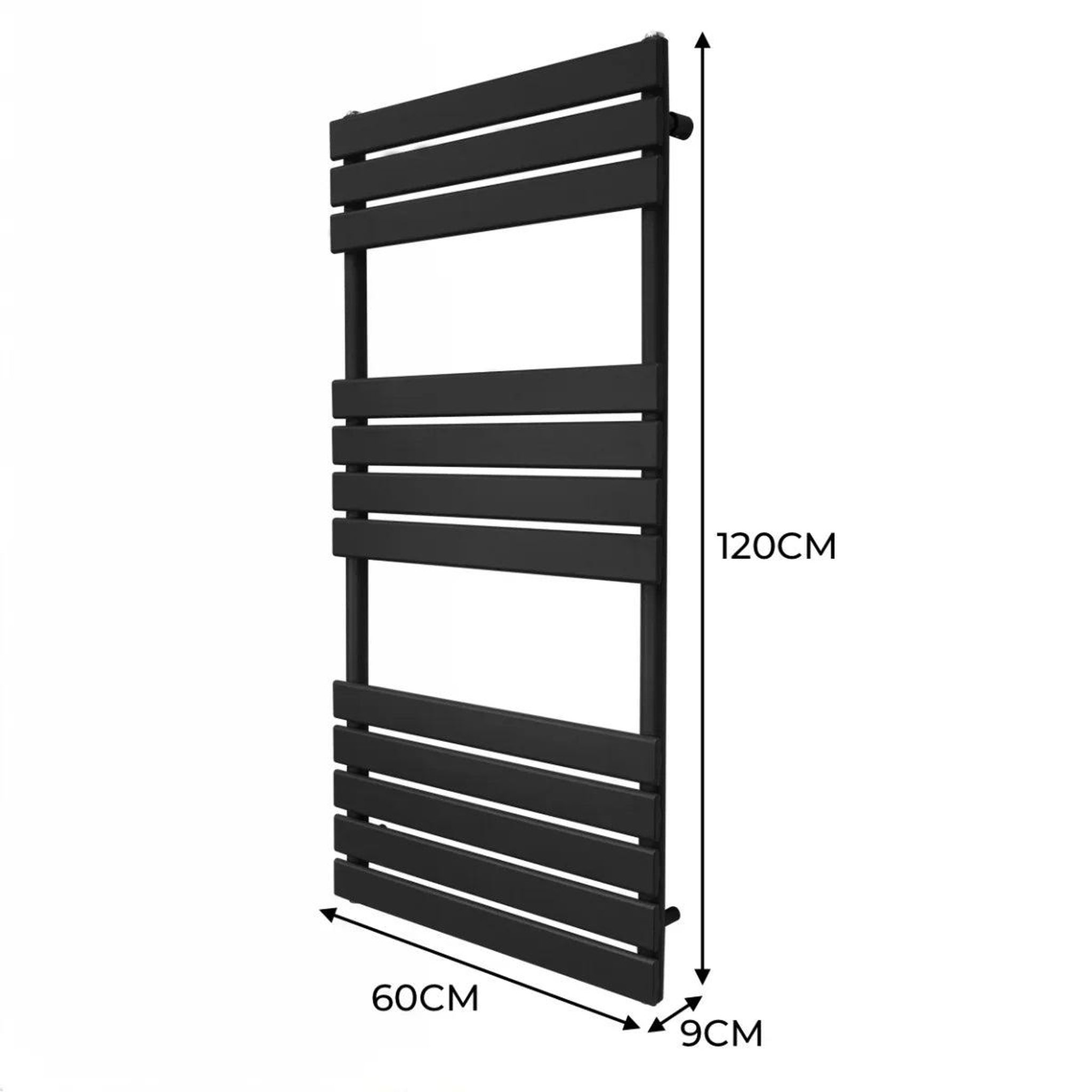 Voir la diapositive 5 : MONSTERSHOP Radiateur plat sèche-serviettes – 1200 x 600 mm