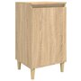 VIDAXL Table de chevet chene sonoma 40x35x70 cm bois d'ingenierie