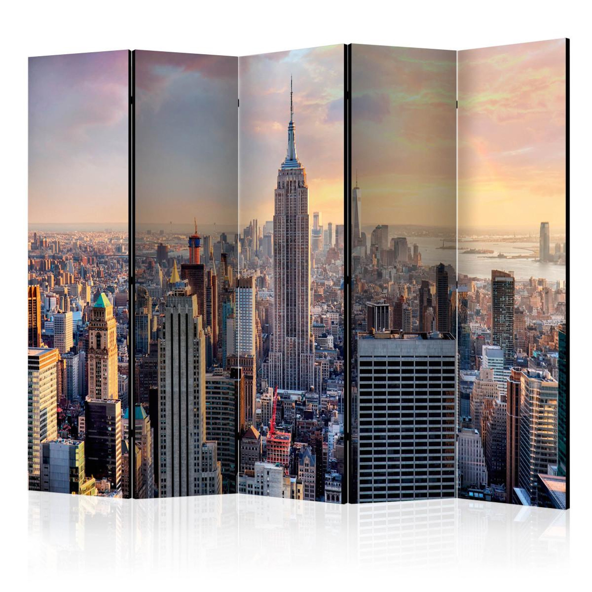 Paris Prix Paravent 5 volets  sunny metropolis  172x225cm