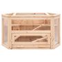 Voir la diapositive 4 : VIDAXL Cage a hamster 80x40x43 cm bois massif de sapin