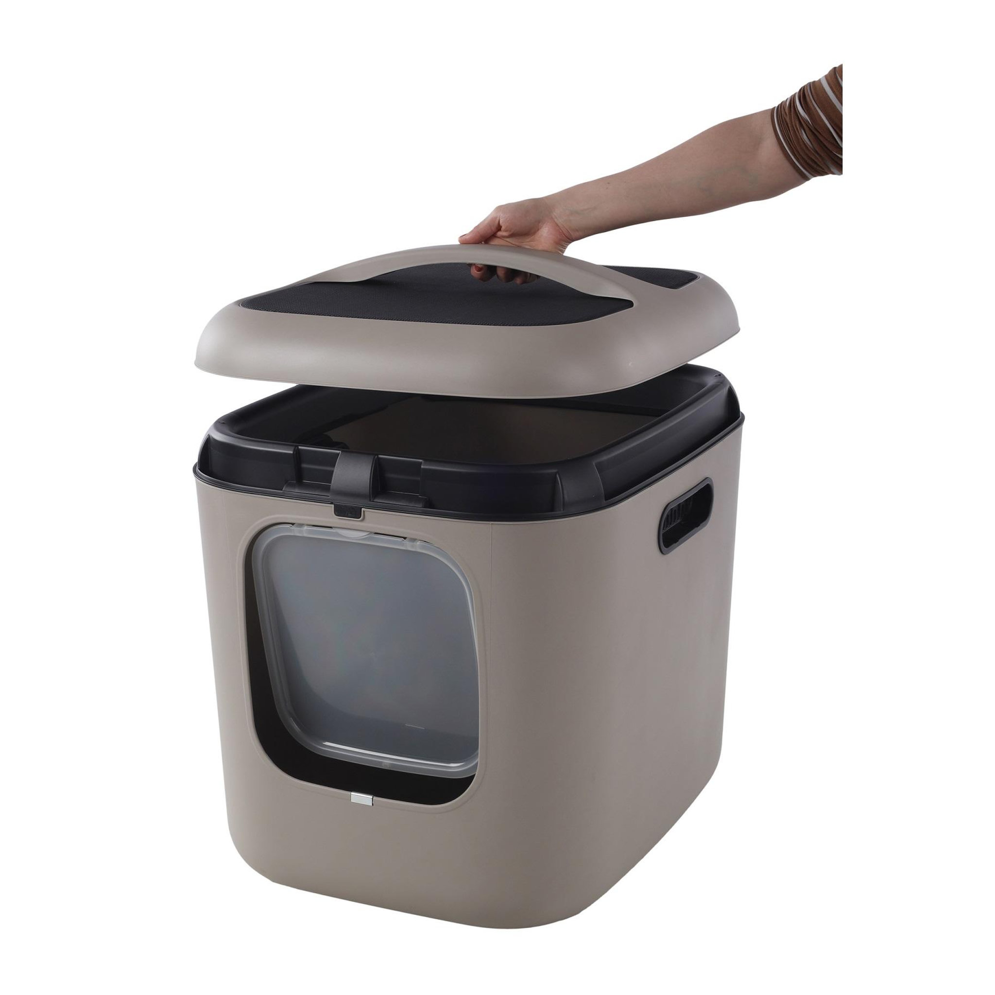 Voir la diapositive 2 : Eden Maison de toilette pour chat romy