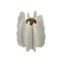 Voir la diapositive 2 : Paris Prix Vase Design en Résine  Ester  40cm Blanc