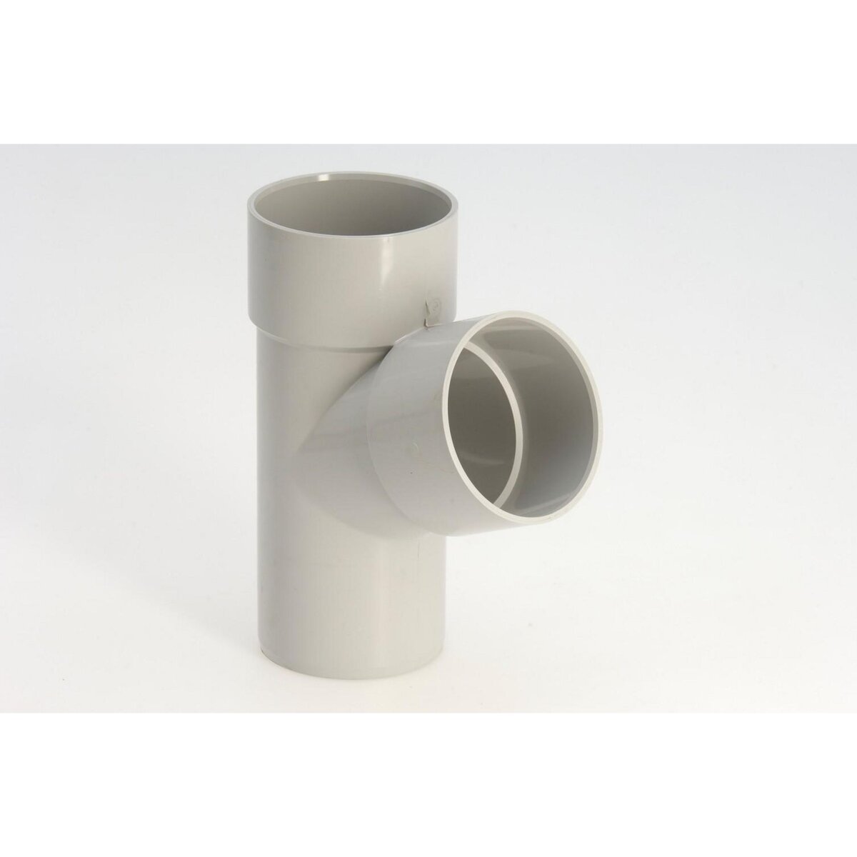 GIRPI Culotte 67.3° pvc gris GIRPI, Dév.33 cm Diam.100 mm