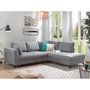 Voir la diapositive 1 : LISA DESIGN Tala - canapé d'angle droit - convertible - 5 places - en tissu