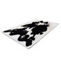 Voir la diapositive 4 : Paris Prix Tapis Imitation Fourrure  Rabbit  Noir & Blanc