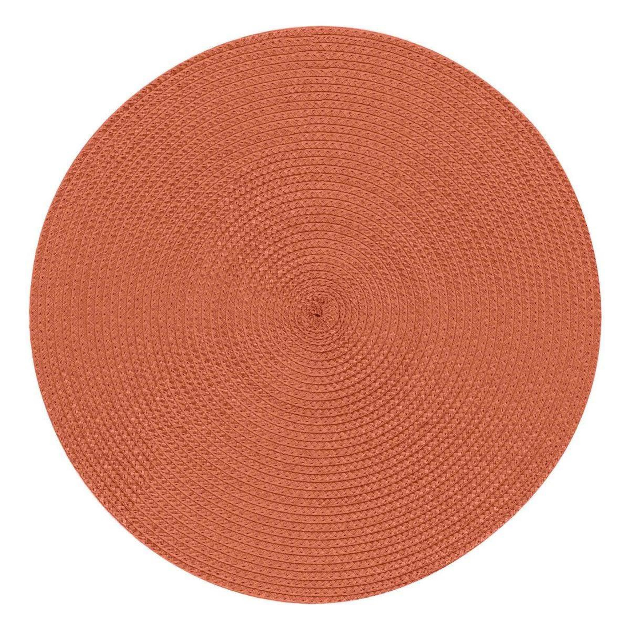 Voir la diapositive 2 : Douceur d'Intérieur Set de table uni  zebulon  35cm terracotta