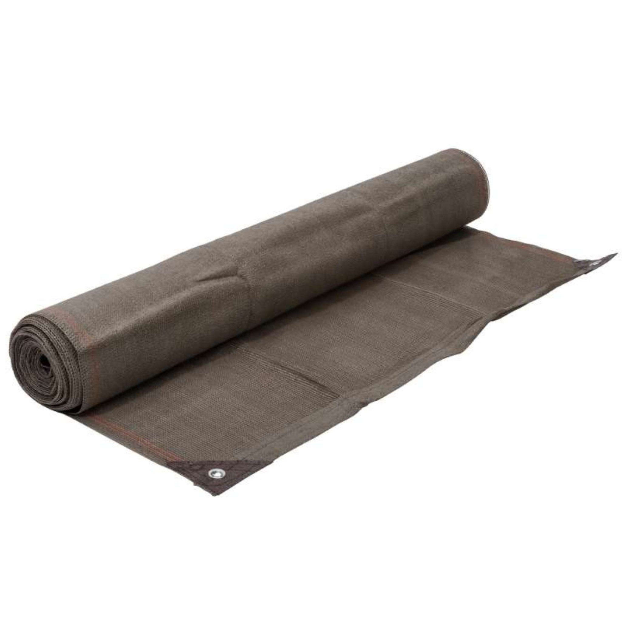 Voir la diapositive 1 :  Brise vue taupe 300g/m2 Werkapro  1,50 x 10m
