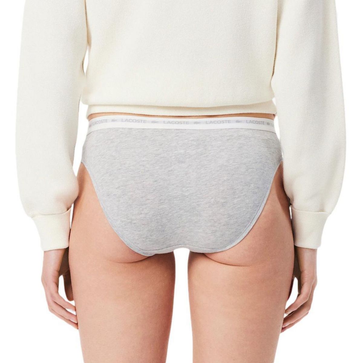 Lacoste X3 Culottes /Noir/Blanc Femme Lacoste coton stretch