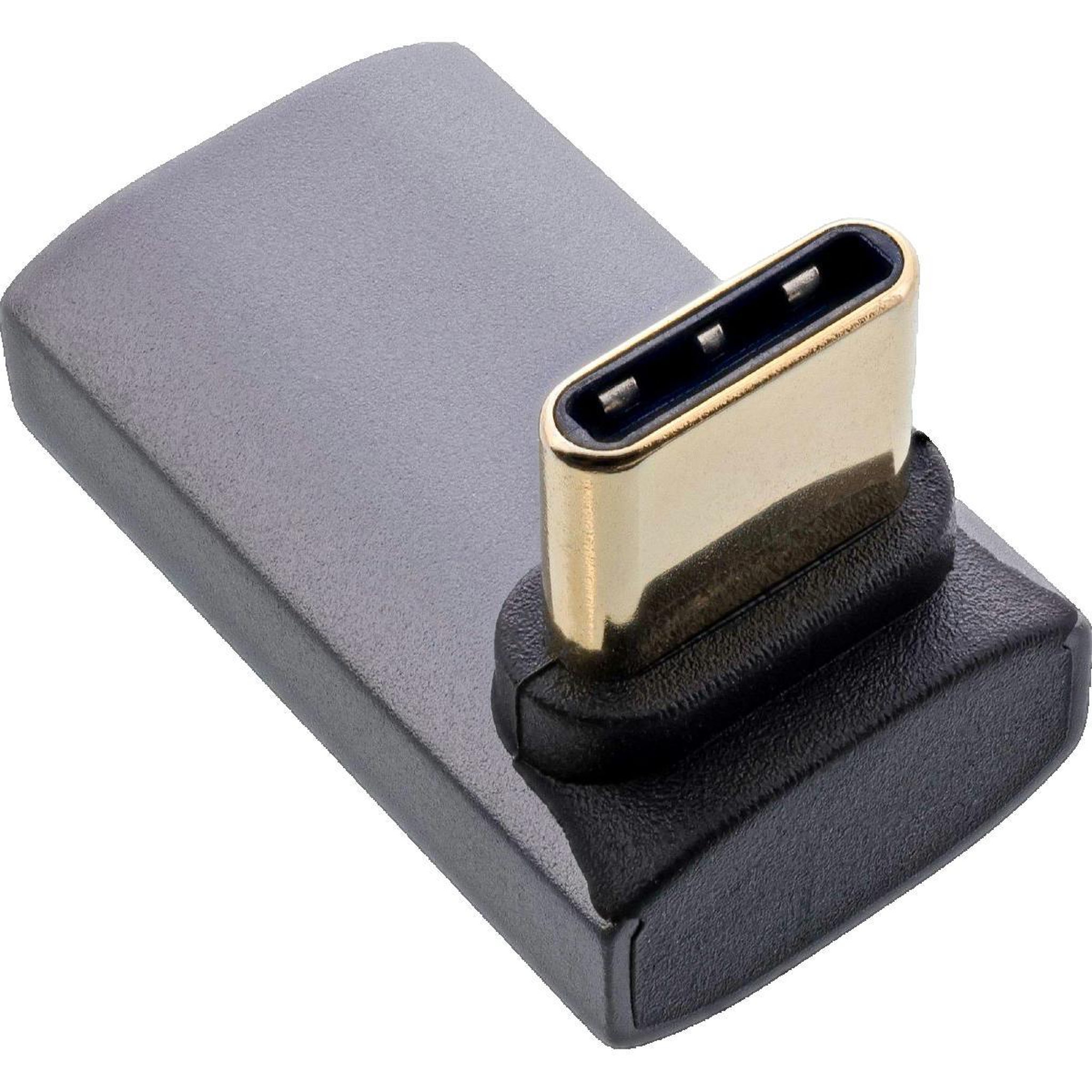 Voir la diapositive 2 : DeLock Adaptateur USB-C delock 4043718334056 USB4 design angulaire gris